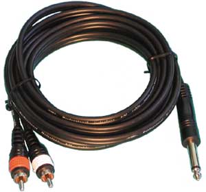 Audio2000S tm ADC2203P 10 ft PCOCC Component Video Cable with Foamed PE Insulation 